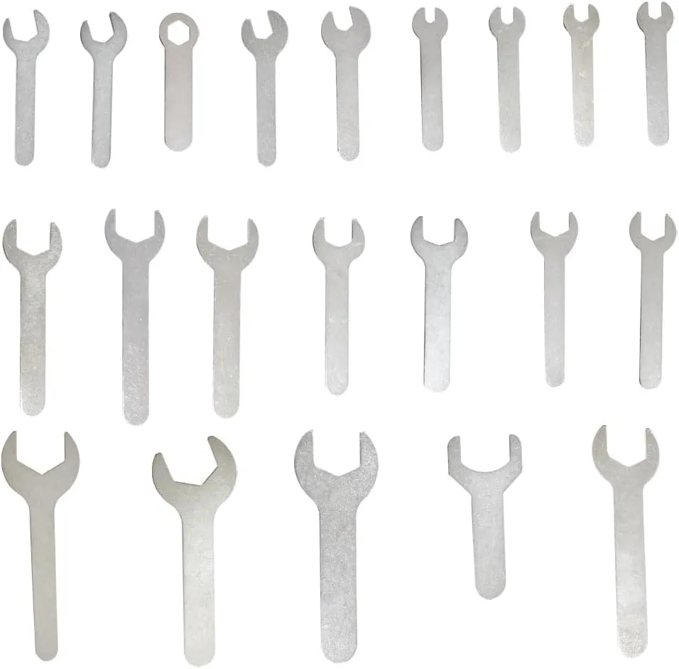1.5-2mm Thin Brake Wrench Adjusting Offset Bolts Spanner Cone Wrench Bike Cycling 4-24mm 21 Sizes