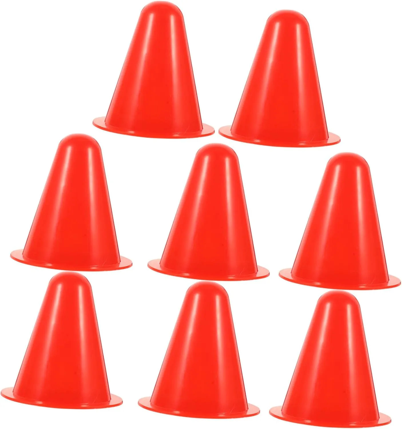 20pcs Mini Cones Sports Skating Training Cones for Gym Ground Obstacle Course Indoor Outdoor