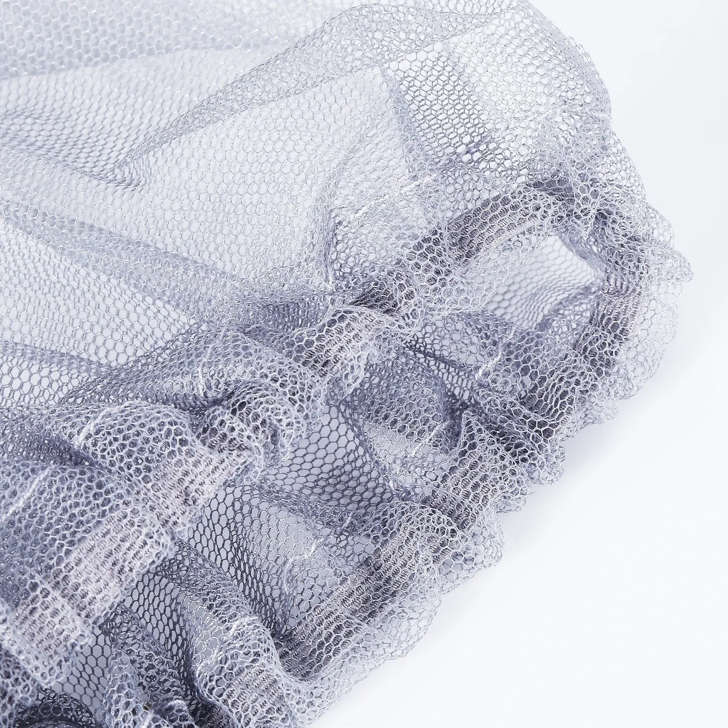 4 Pack Mosquito Head Net Face Netting Neck Cover Netting Mesh Net for Outdoor Activity (Regular Size, Grey)