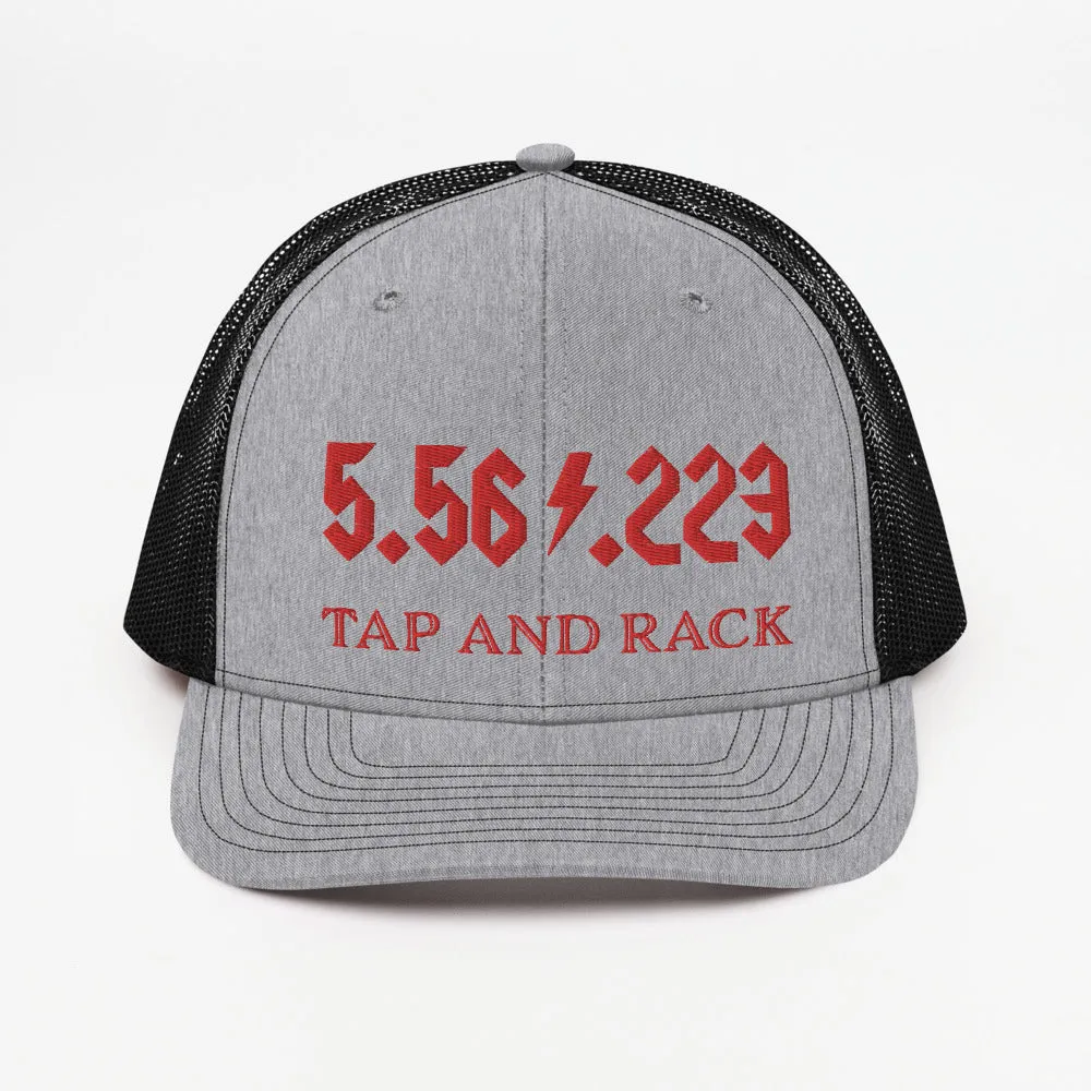 5.56/.223 Tap and Rack Trucker Hat
