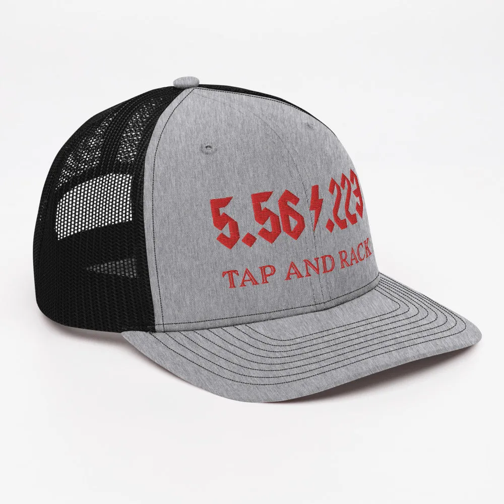 5.56/.223 Tap and Rack Trucker Hat
