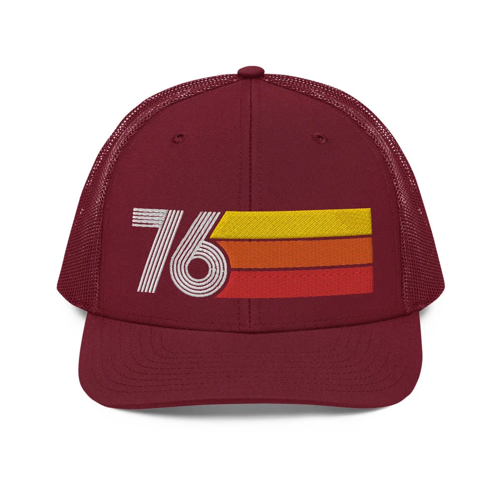 76 - 1976 Retro Richardson 112 Trucker Hat for Men Women