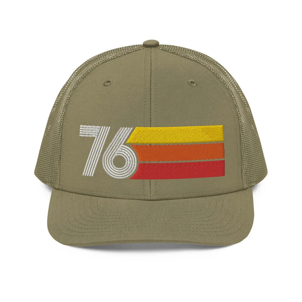 76 - 1976 Retro Richardson 112 Trucker Hat for Men Women