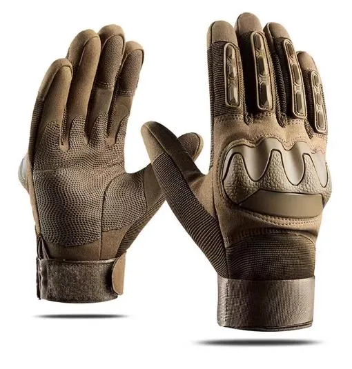 Airsoft Tactical Military Cycling Outdoor Combat Gloves Full Finger Touch Screen Size M-XL 3 Colours ATG015