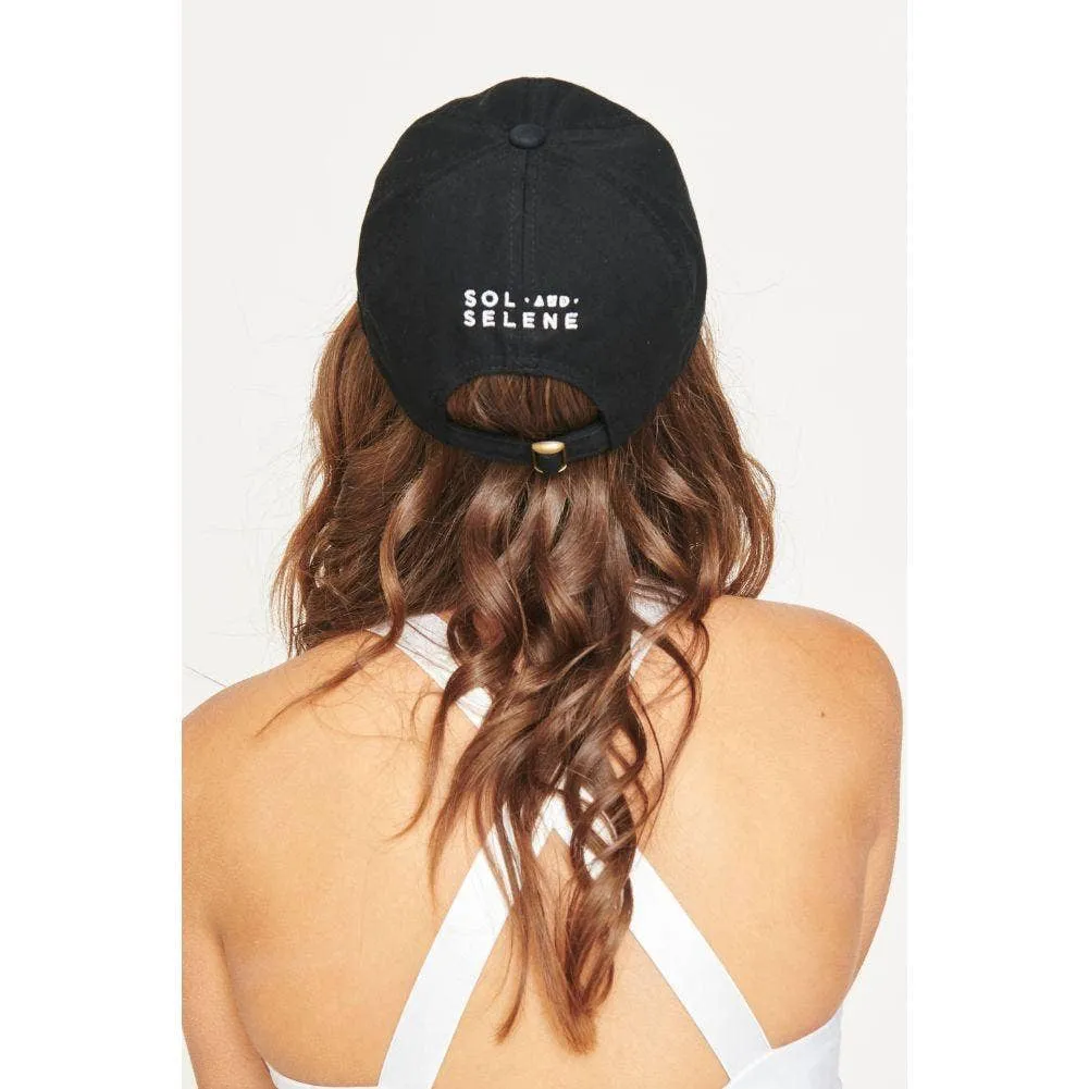 AND Baseball Cap Hat Black with White Embroidery