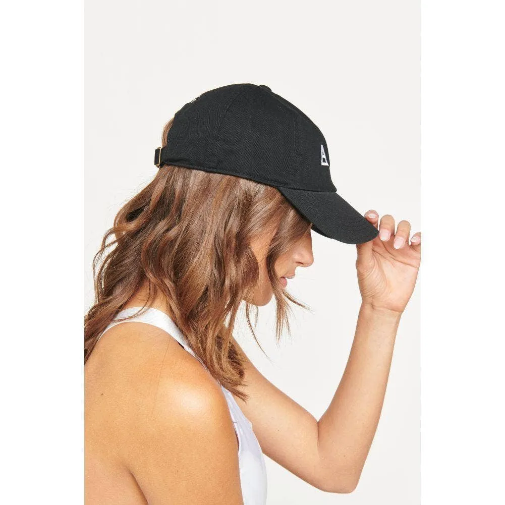 AND Baseball Cap Hat Black with White Embroidery