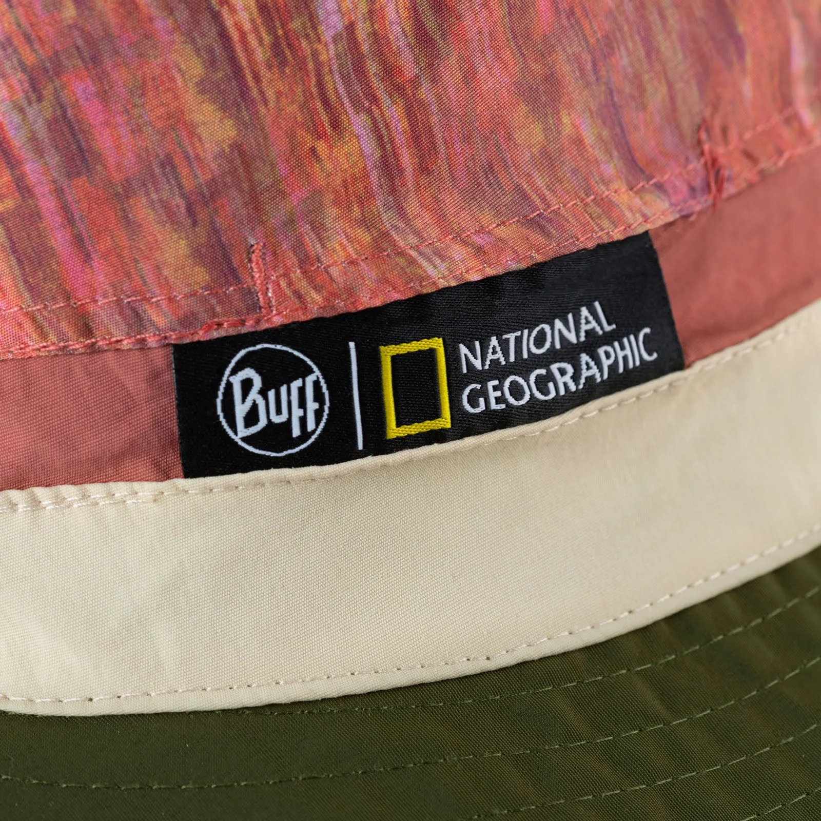 Buff Adults Explore Booney UPF 50 National Geographic Festival Bucket Hat Multi