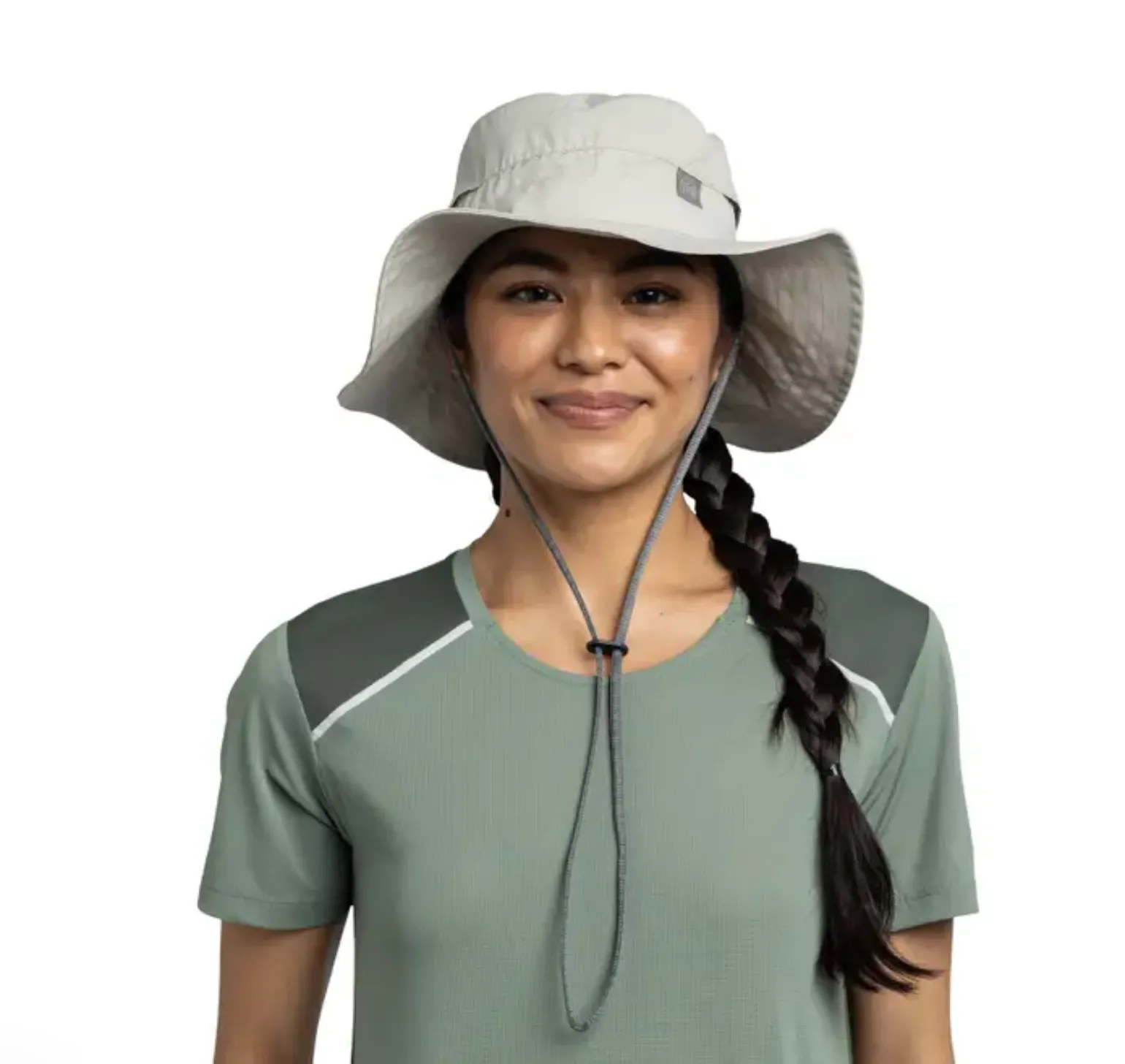 BUFF Explore Booney Hat Solid Light Grey