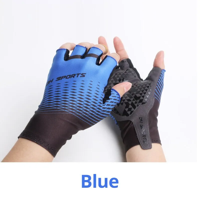 Cycling Set - Half or Full Finger Gloves   1Pair Socks - 5 Colours/3 Sizes