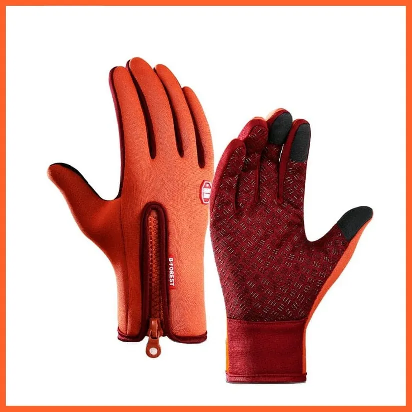 Cycling Winter Outdoor Sports Gloves | Men Women Touch Screen Windproof Glove