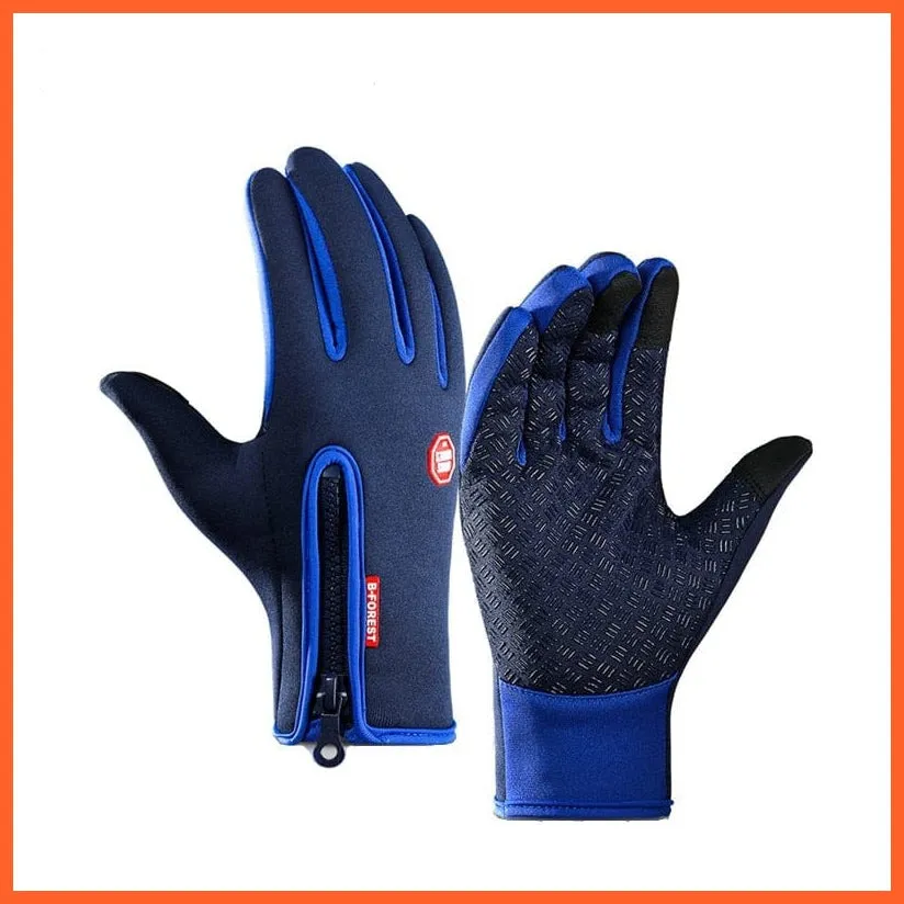 Cycling Winter Outdoor Sports Gloves | Men Women Touch Screen Windproof Glove