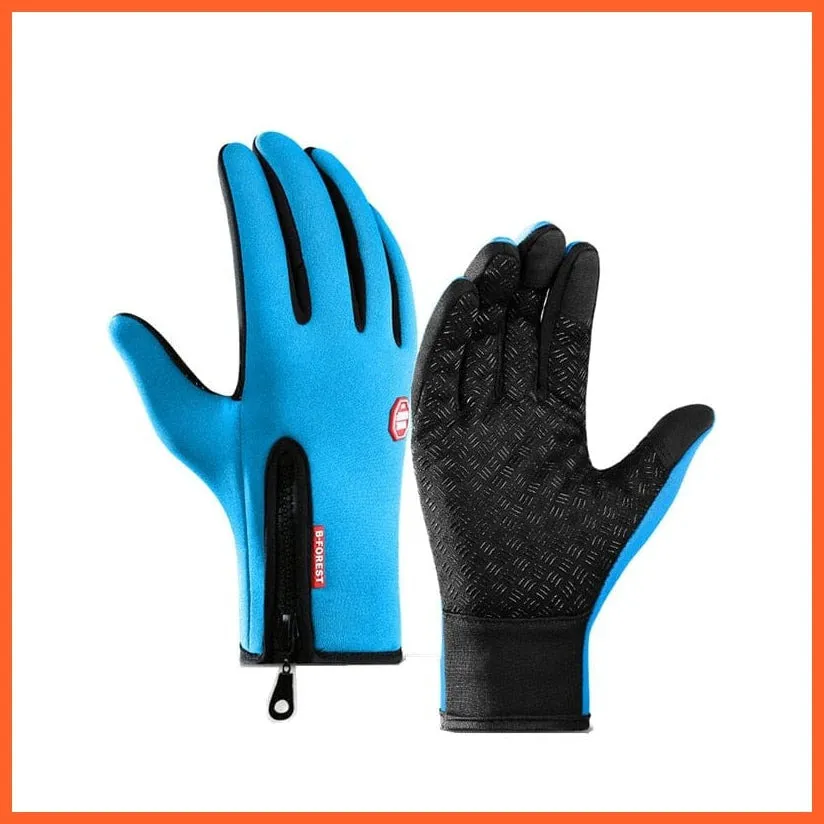 Cycling Winter Outdoor Sports Gloves | Men Women Touch Screen Windproof Glove