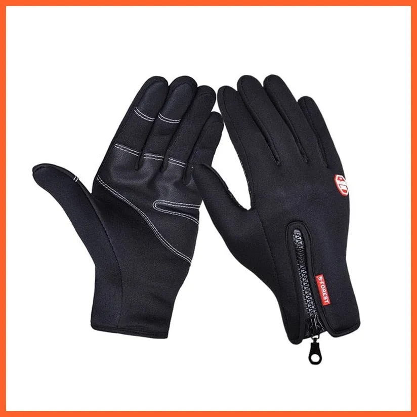Cycling Winter Outdoor Sports Gloves | Men Women Touch Screen Windproof Glove