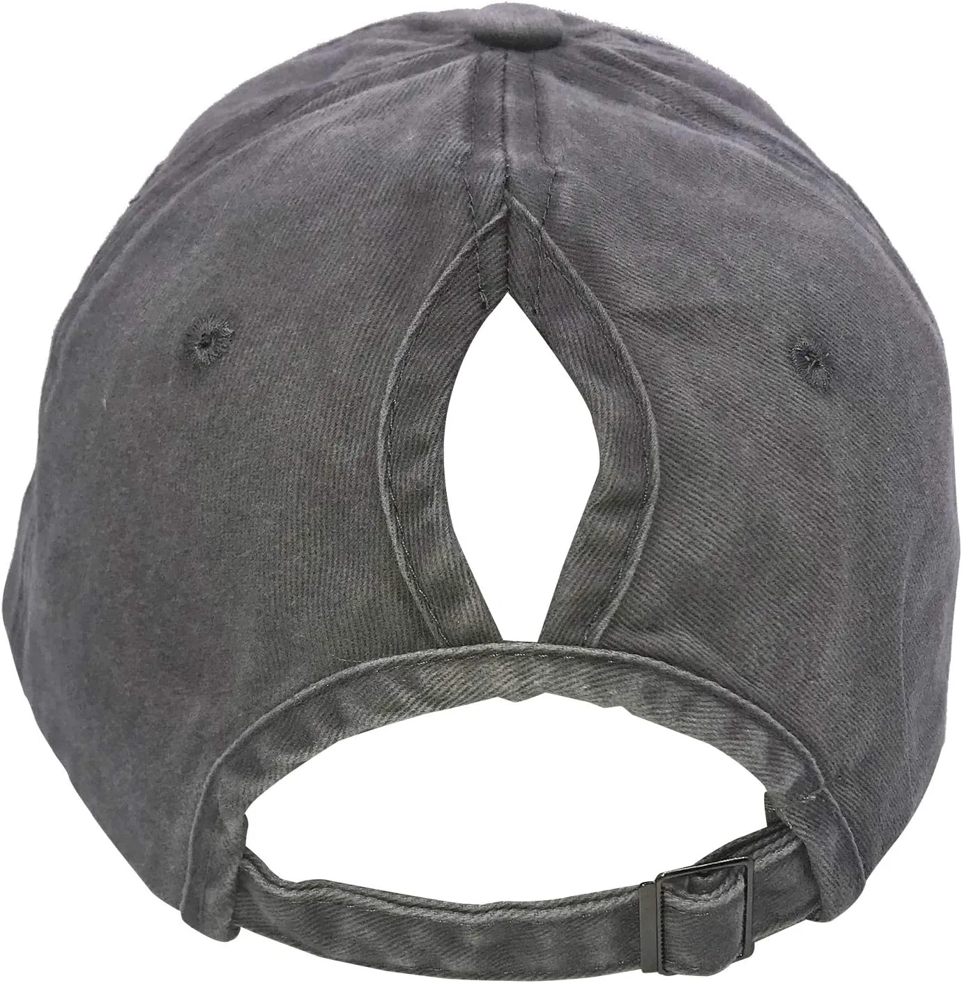 Dog Mom Ponytail Baseball Cap Messy Bun Vintage Washed Distressed Twill Plain Hat for Women