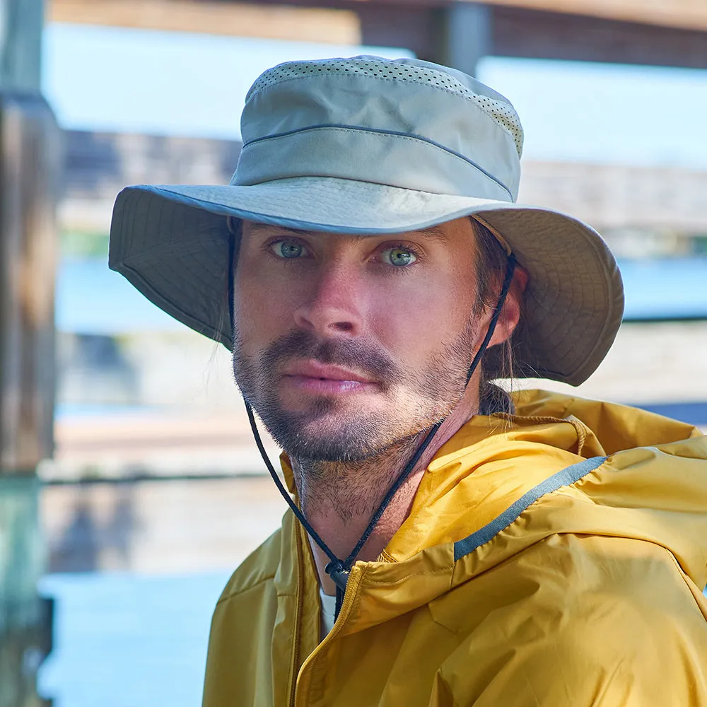 Dorfman Pacific Hats Massilion Cooling Boonie Hat - Khaki
