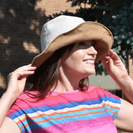 Double Sided 2 Tone Cotton Bucket Hat