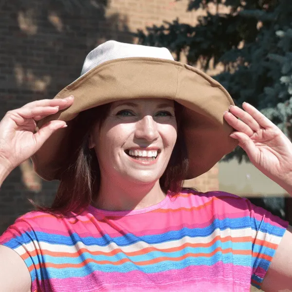 Double Sided 2 Tone Cotton Bucket Hat