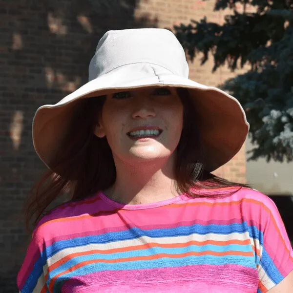 Double Sided 2 Tone Cotton Bucket Hat