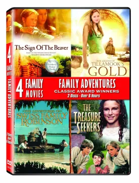 Family Adventures Collector's Set (The Sign of the Beaver / The Legend of Tillamook's Gold / The Adventures of Swiss Family Robinson / The Treasure Seekers)