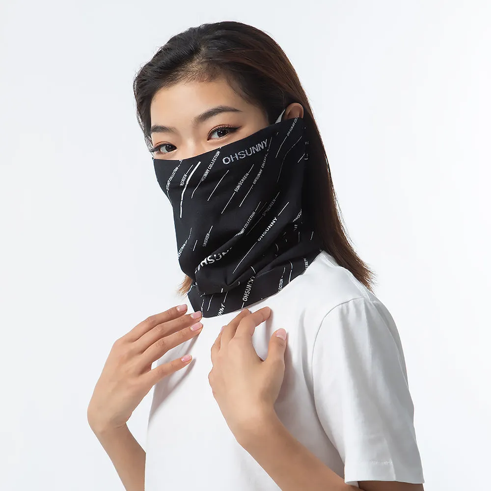 Fashion Neck Protection Icy Sunscreen Biking Neck Gaiter UPF50 