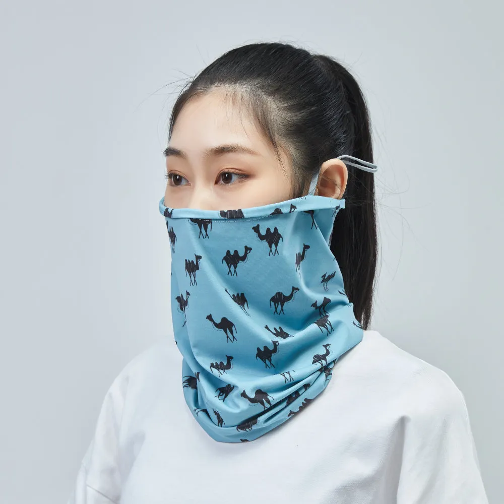 Fashion Neck Protection Icy Sunscreen Biking Neck Gaiter UPF50 