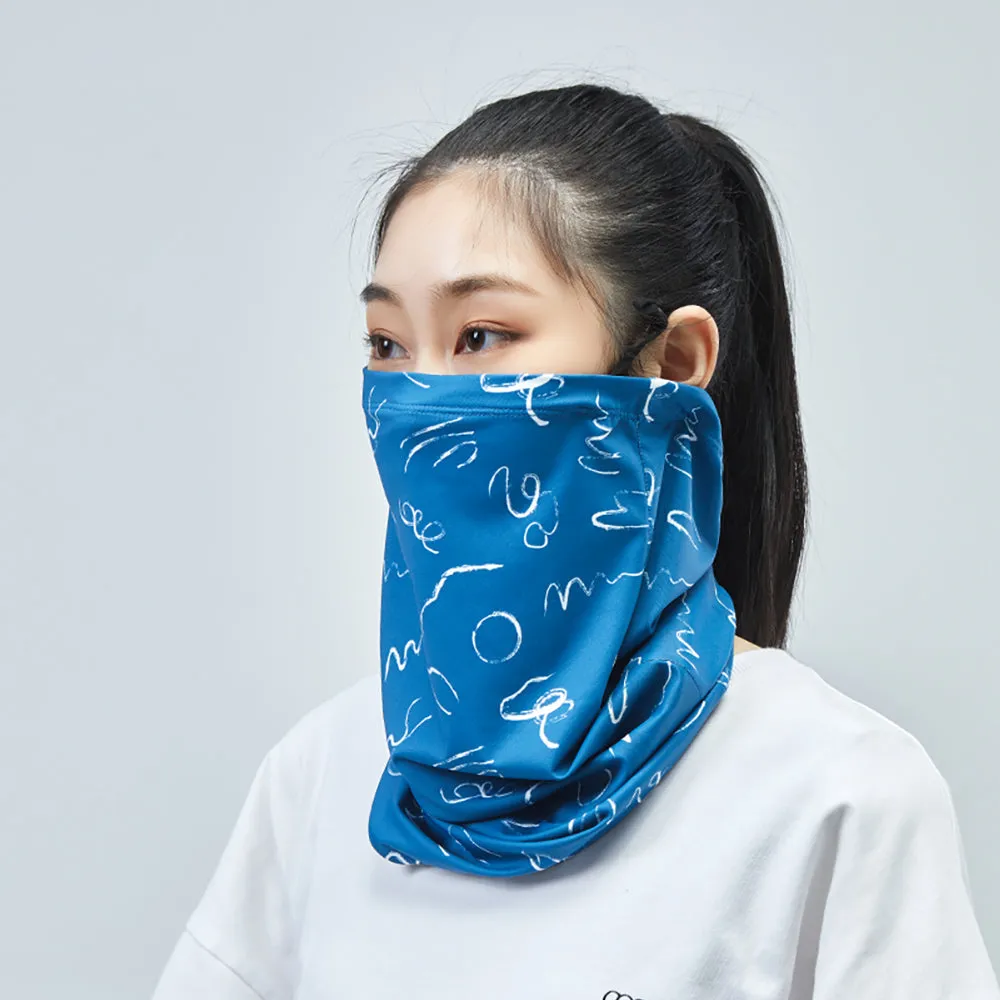 Fashion Neck Protection Icy Sunscreen Biking Neck Gaiter UPF50 