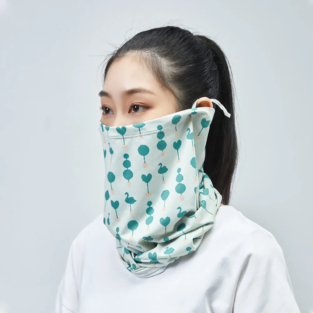 Fashion Neck Protection Icy Sunscreen Biking Neck Gaiter UPF50 