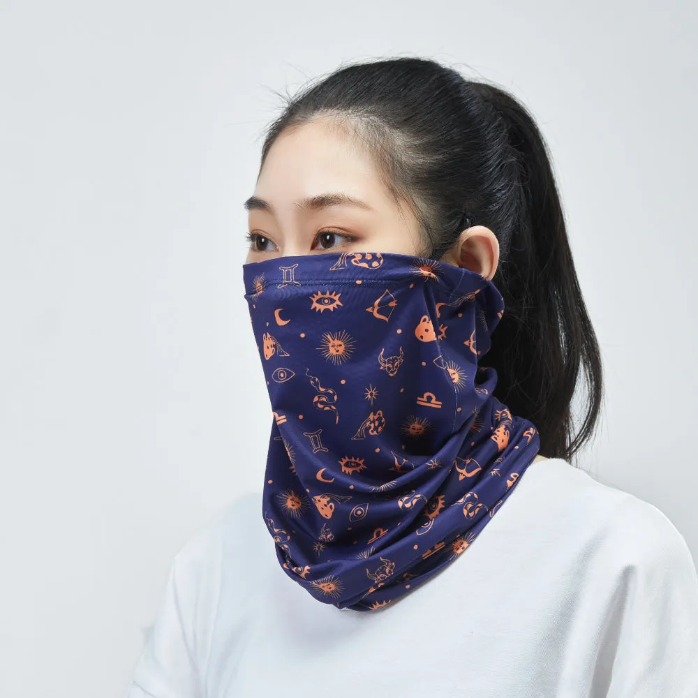 Fashion Neck Protection Icy Sunscreen Biking Neck Gaiter UPF50 
