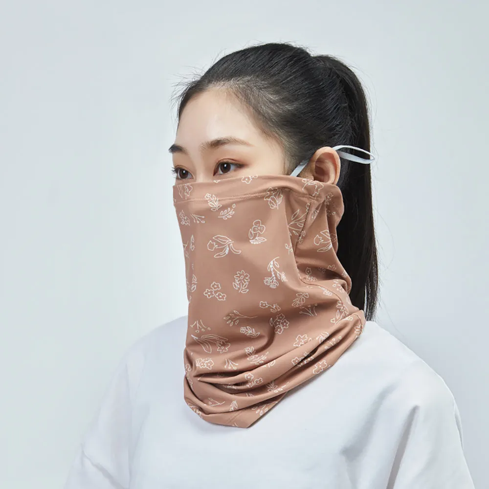Fashion Neck Protection Icy Sunscreen Biking Neck Gaiter UPF50 