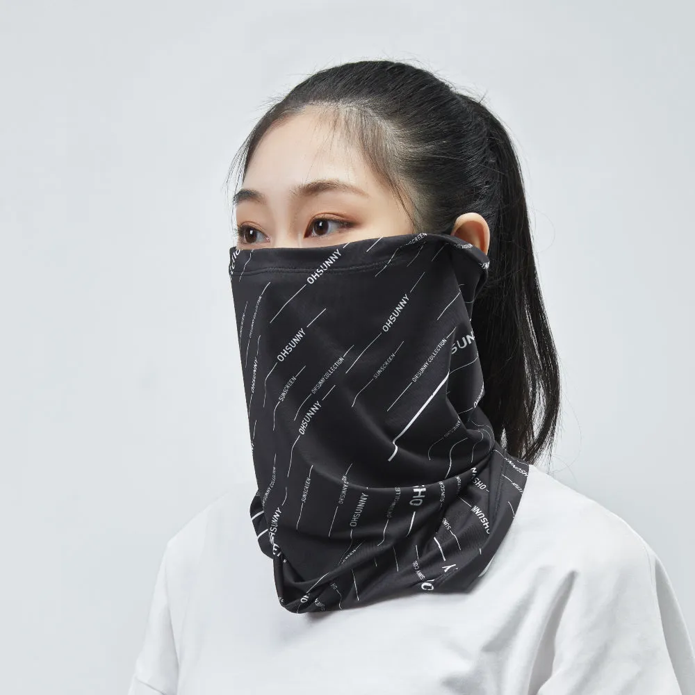 Fashion Neck Protection Icy Sunscreen Biking Neck Gaiter UPF50 