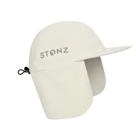 Flap Sun Cap - Ivory