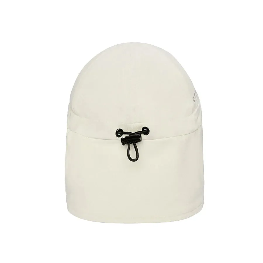 Flap Sun Cap - Ivory