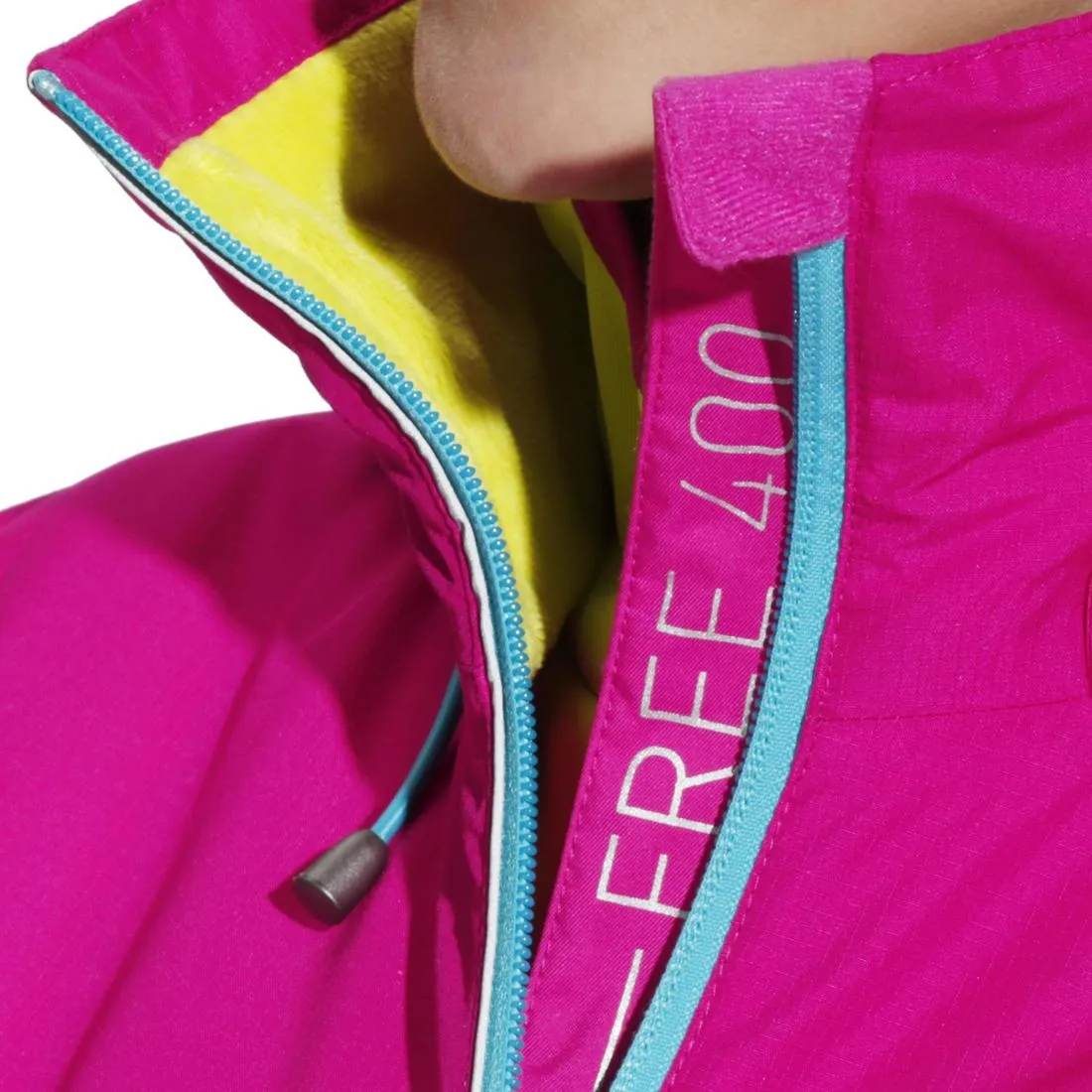 FREE 400 WOMEN'S SKI AND SNOWBOARD JACKET - PINK