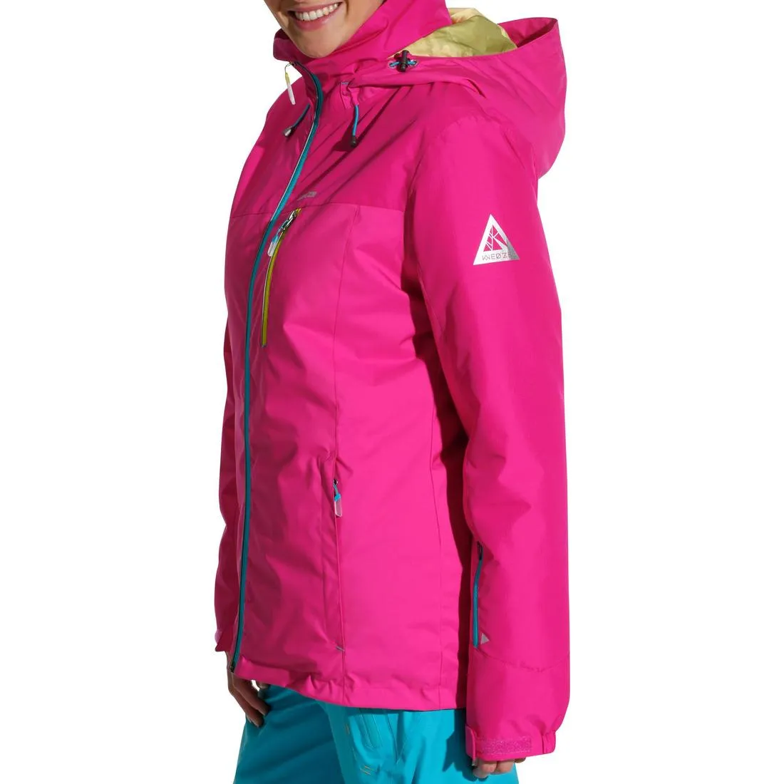 FREE 400 WOMEN'S SKI AND SNOWBOARD JACKET - PINK