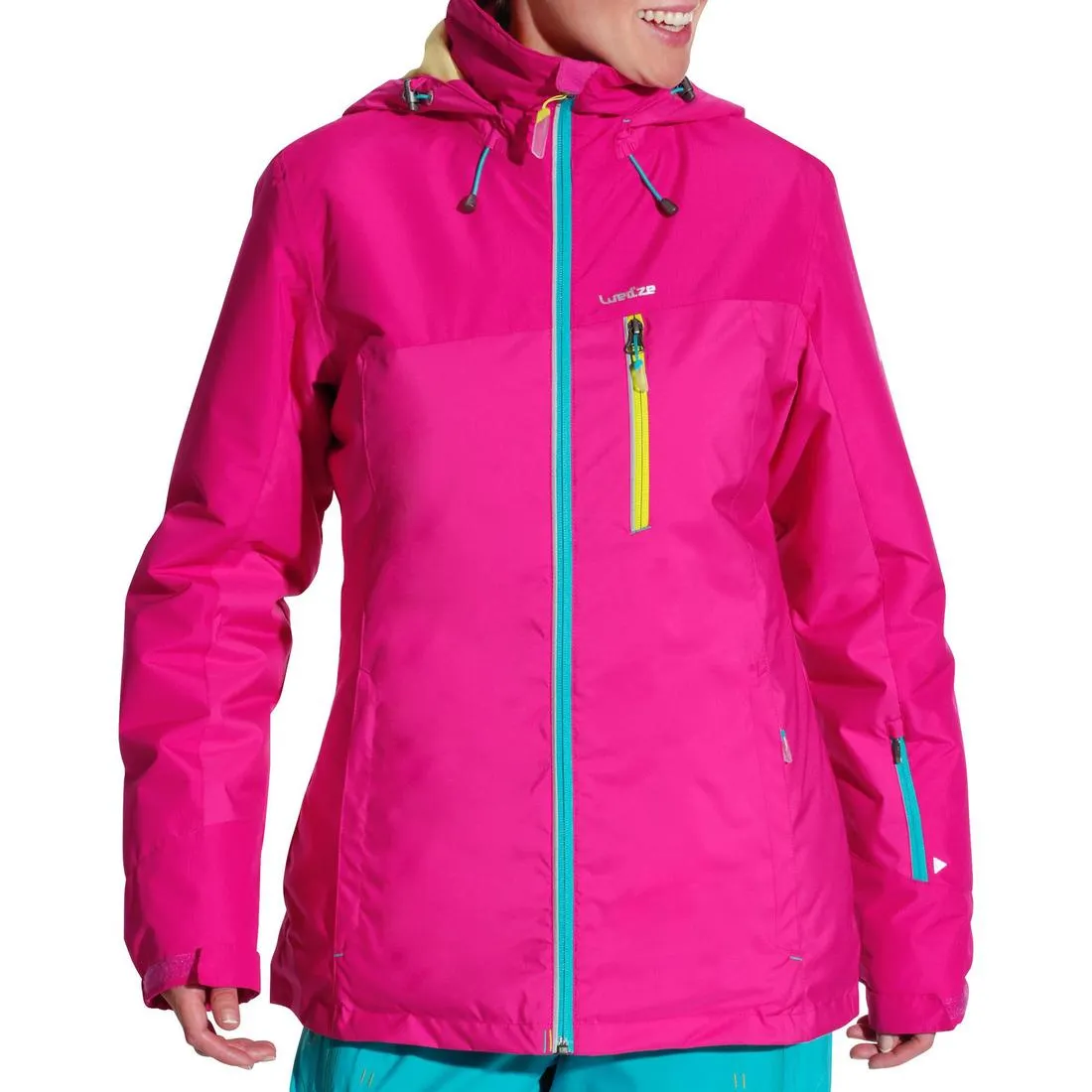 FREE 400 WOMEN'S SKI AND SNOWBOARD JACKET - PINK
