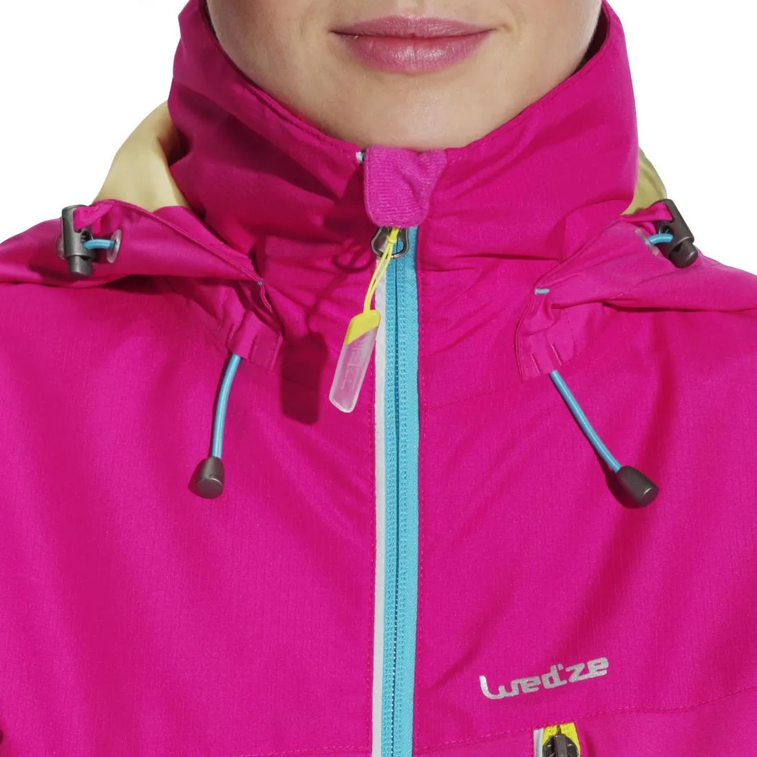 FREE 400 WOMEN'S SKI AND SNOWBOARD JACKET - PINK