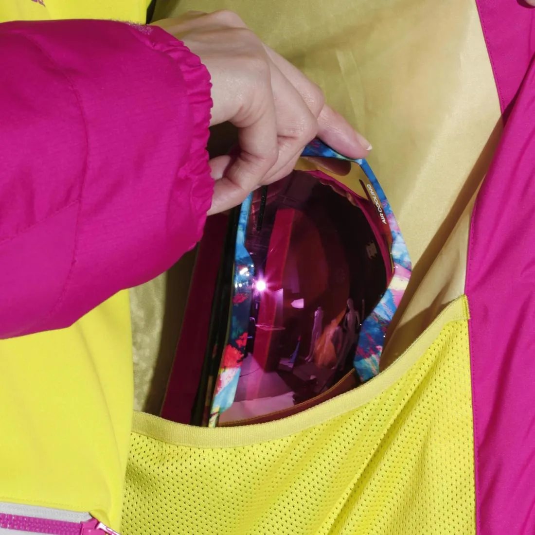 FREE 400 WOMEN'S SKI AND SNOWBOARD JACKET - PINK