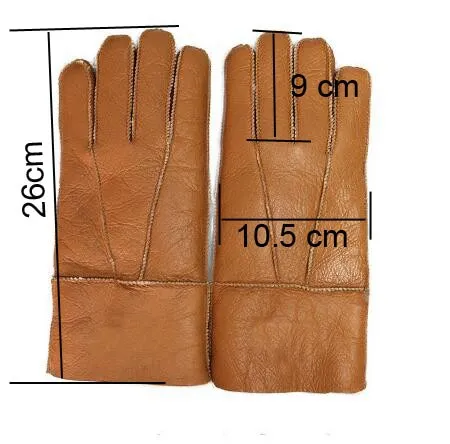 Genuine Sheep Fur Gloves