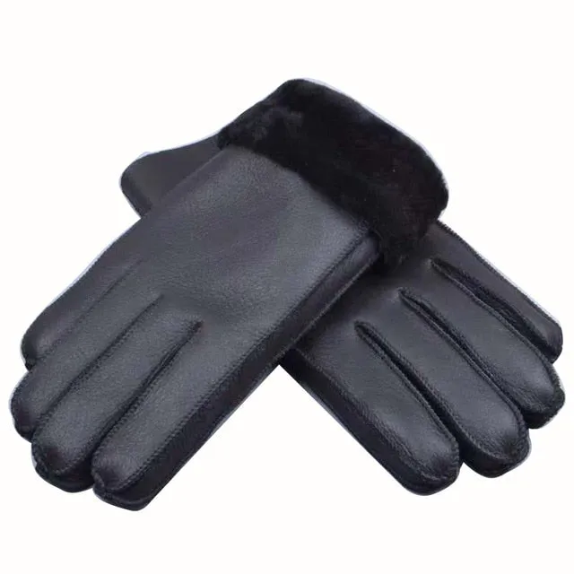Genuine Sheep Fur Gloves