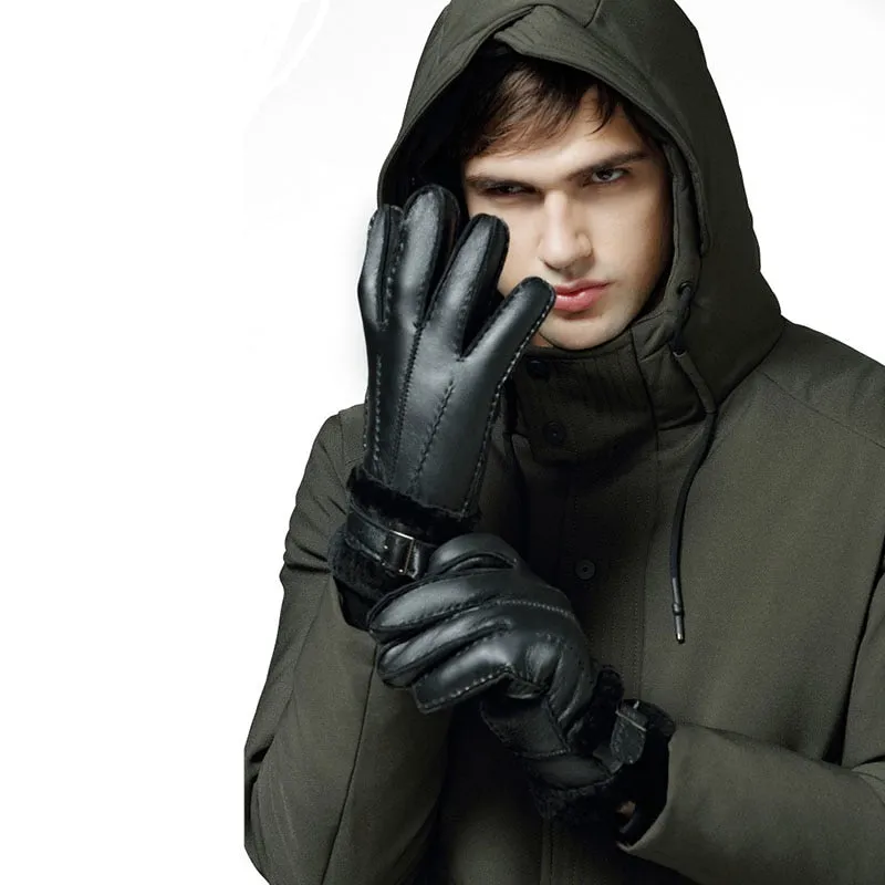 Genuine Sheep Fur Gloves