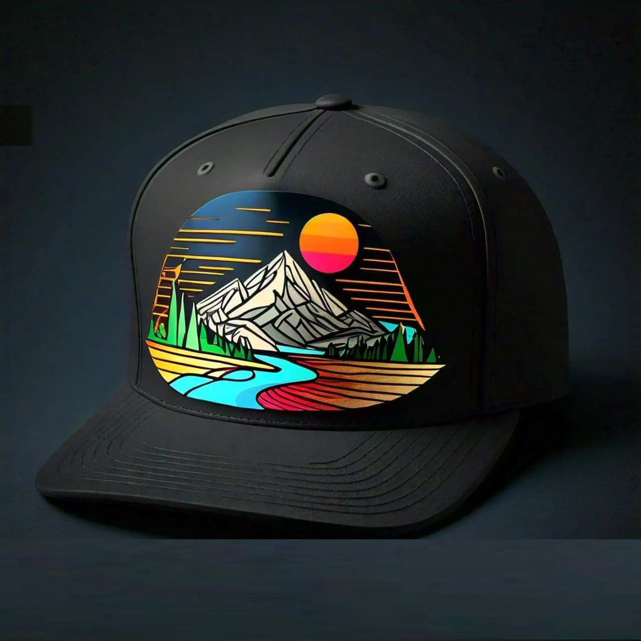 Hats-Nature & Animals.7: Sun-Moon-Trees-Mountains-River