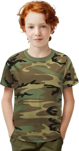 Kids Camo T-Shirt, Lightweight and Breathable Summer Camo T-Shirt for Outdoor Play, Adventure and Everyday Comfort
