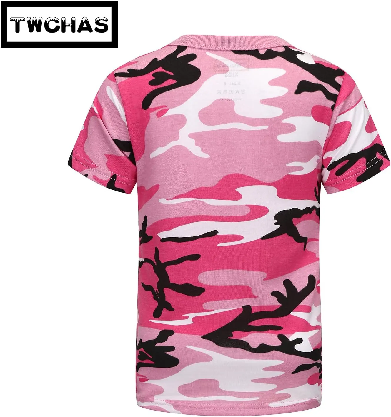 Kids Camo T-Shirt, Lightweight and Breathable Summer Camo T-Shirt for Outdoor Play, Adventure and Everyday Comfort