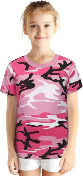 Kids Camo T-Shirt, Lightweight and Breathable Summer Camo T-Shirt for Outdoor Play, Adventure and Everyday Comfort