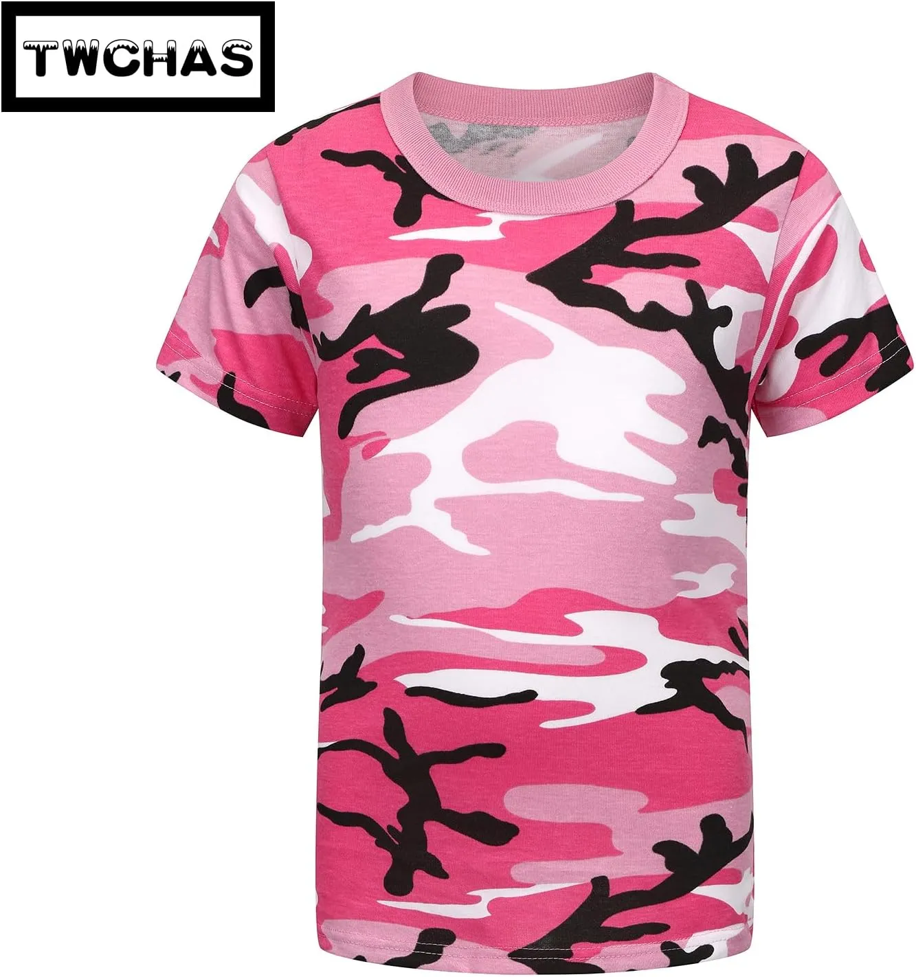 Kids Camo T-Shirt, Lightweight and Breathable Summer Camo T-Shirt for Outdoor Play, Adventure and Everyday Comfort