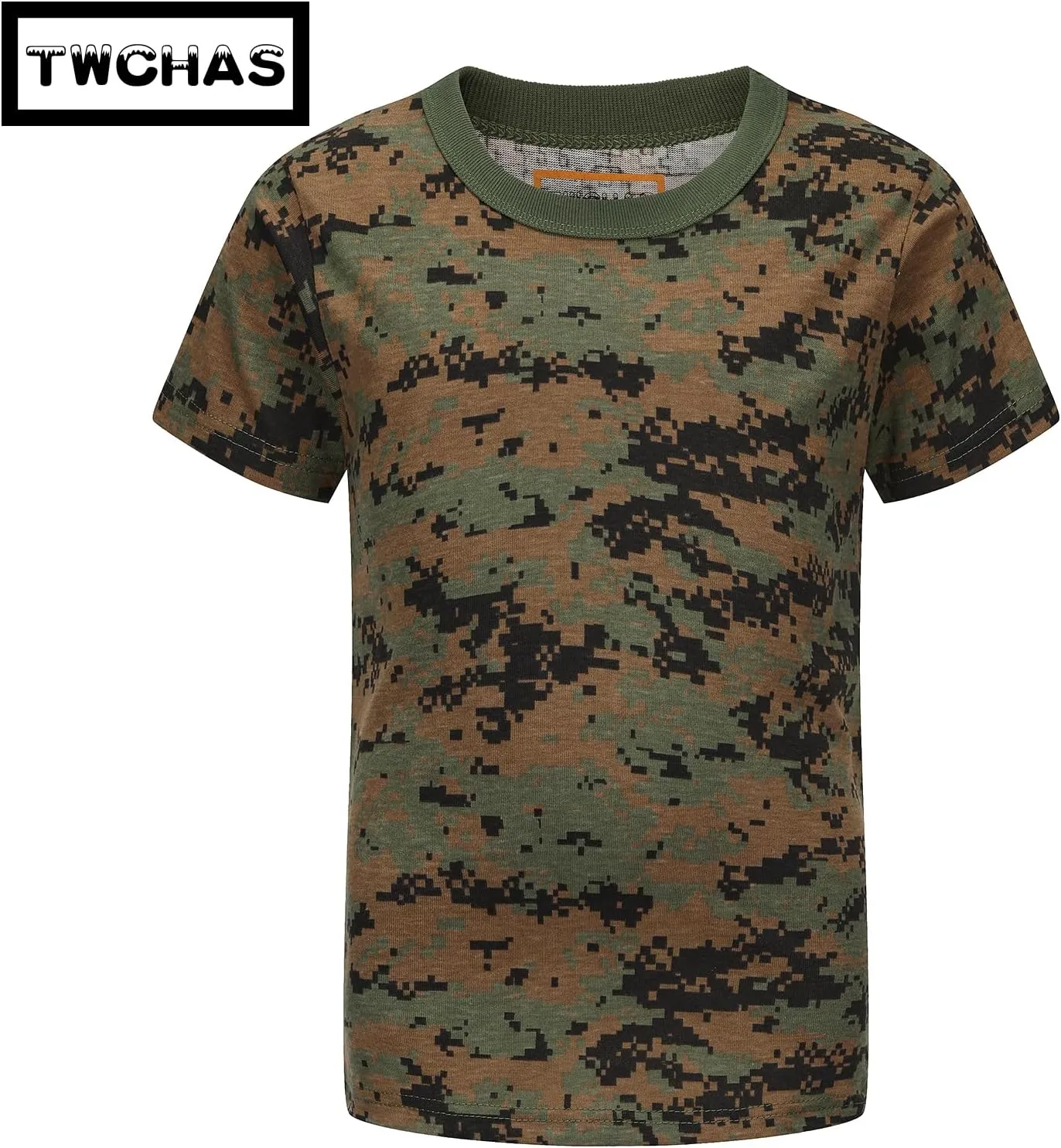 Kids Camo T-Shirt, Lightweight and Breathable Summer Camo T-Shirt for Outdoor Play, Adventure and Everyday Comfort