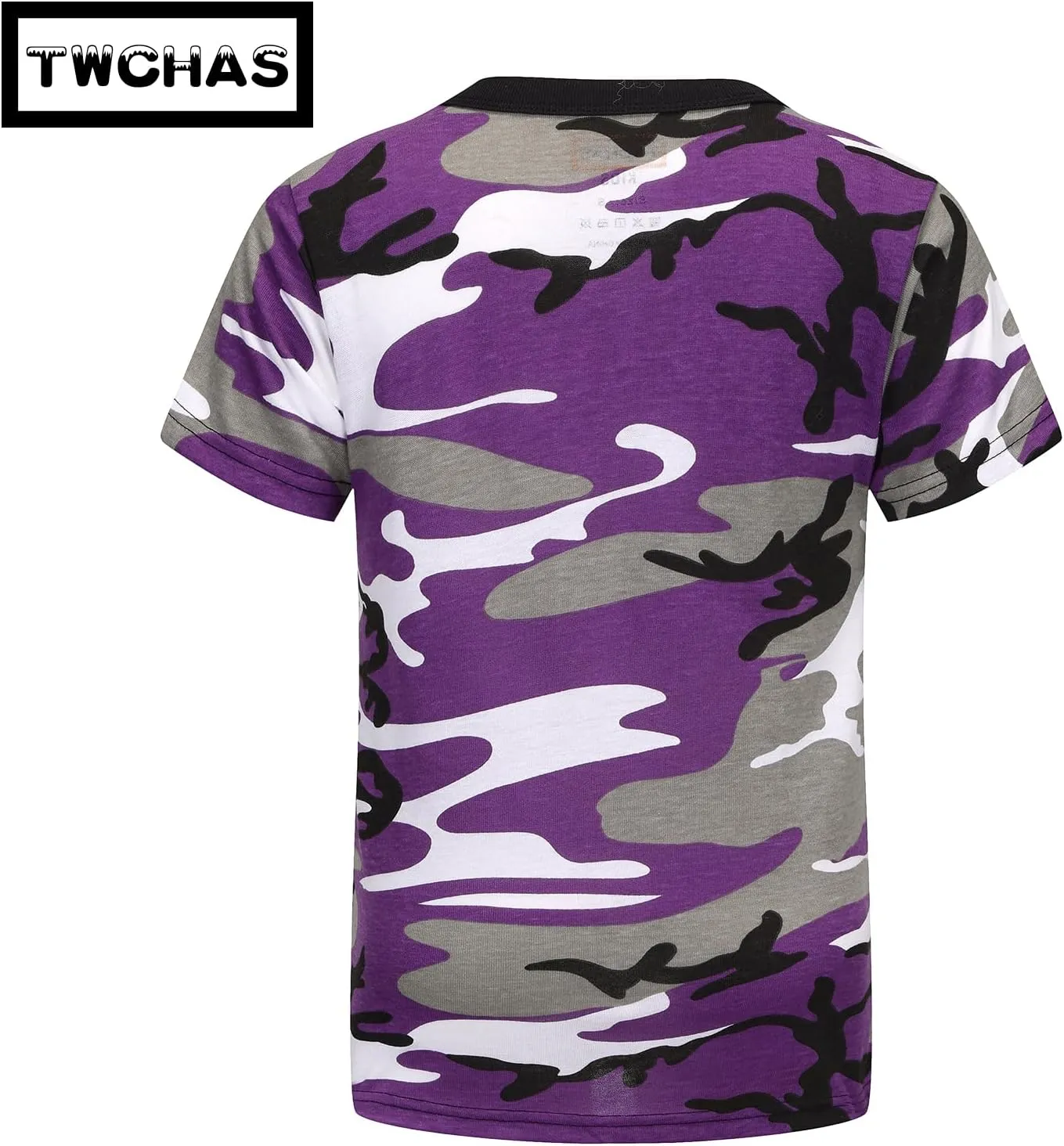 Kids Camo T-Shirt, Lightweight and Breathable Summer Camo T-Shirt for Outdoor Play, Adventure and Everyday Comfort