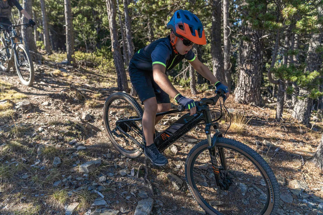 Kids' Cycling Gloves 500, Ages 8-12 Years