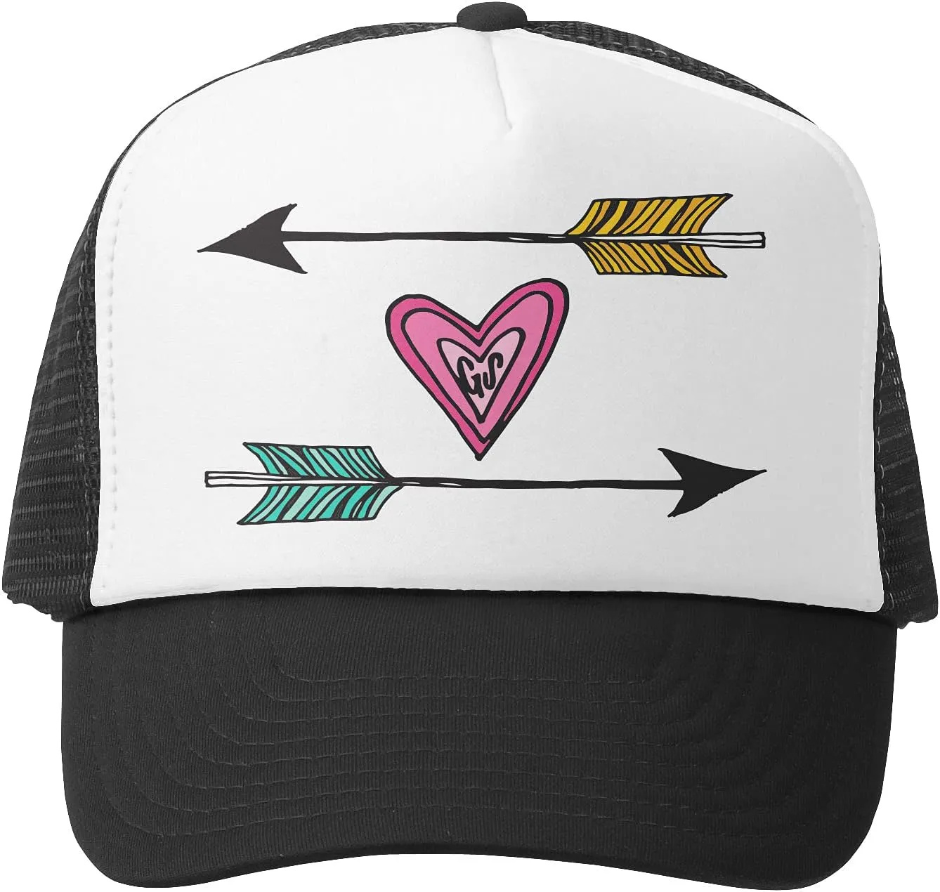 Kids Trucker Hat - Mesh Adjustable Baseball Cap for Boys - Baby, Toddler, School-Age Sizes