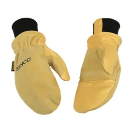 Kinco 901TW Women's Heavy Duty Lined Suede/Leather Snowboard Mittens